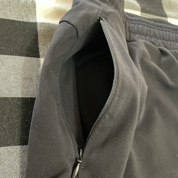 Public Rec Daymaker Pants Sweatpants 42 x 30 Zip Pockets Pull On Black Stretch - Picture 6 of 16